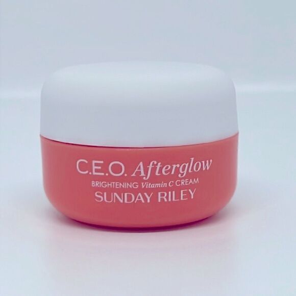 $9🌟 Sunday Riley CEO Afterglow Brightening Vitamin C Cream - Picture 1 of 6